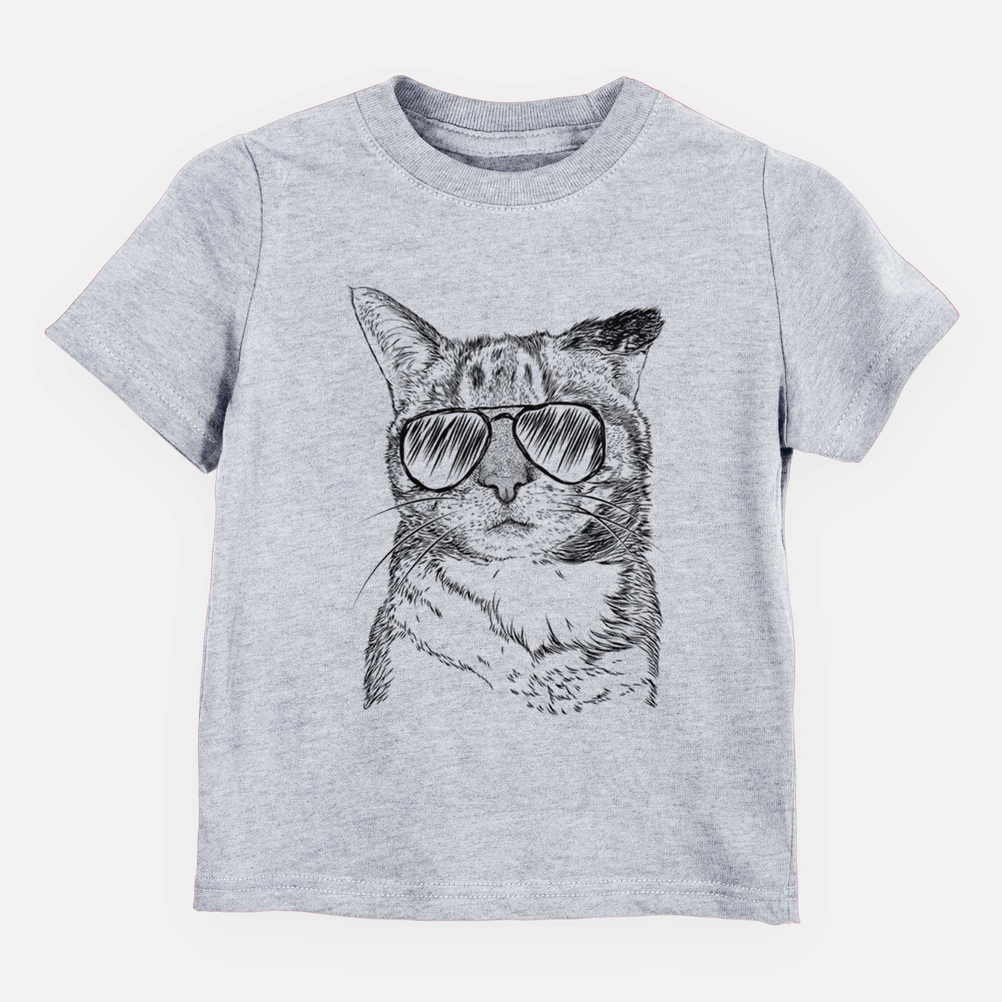 Aviator Eleanor the Domestic Shorthair Cat - Kids/Youth/Toddler Shirt