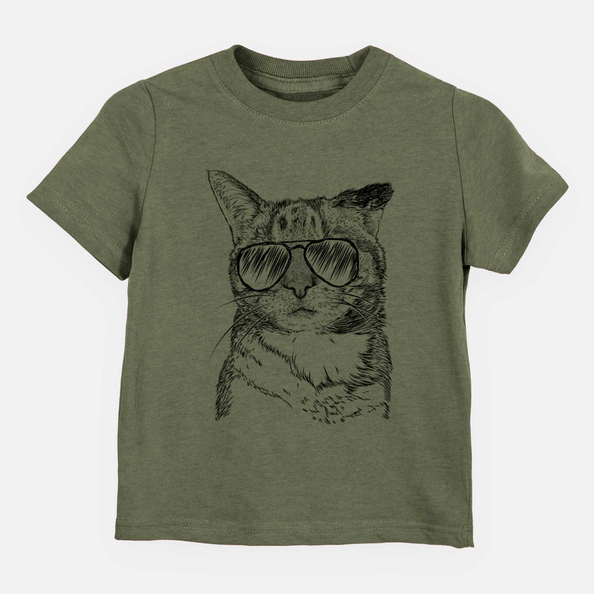 Aviator Eleanor the Domestic Shorthair Cat - Kids/Youth/Toddler Shirt