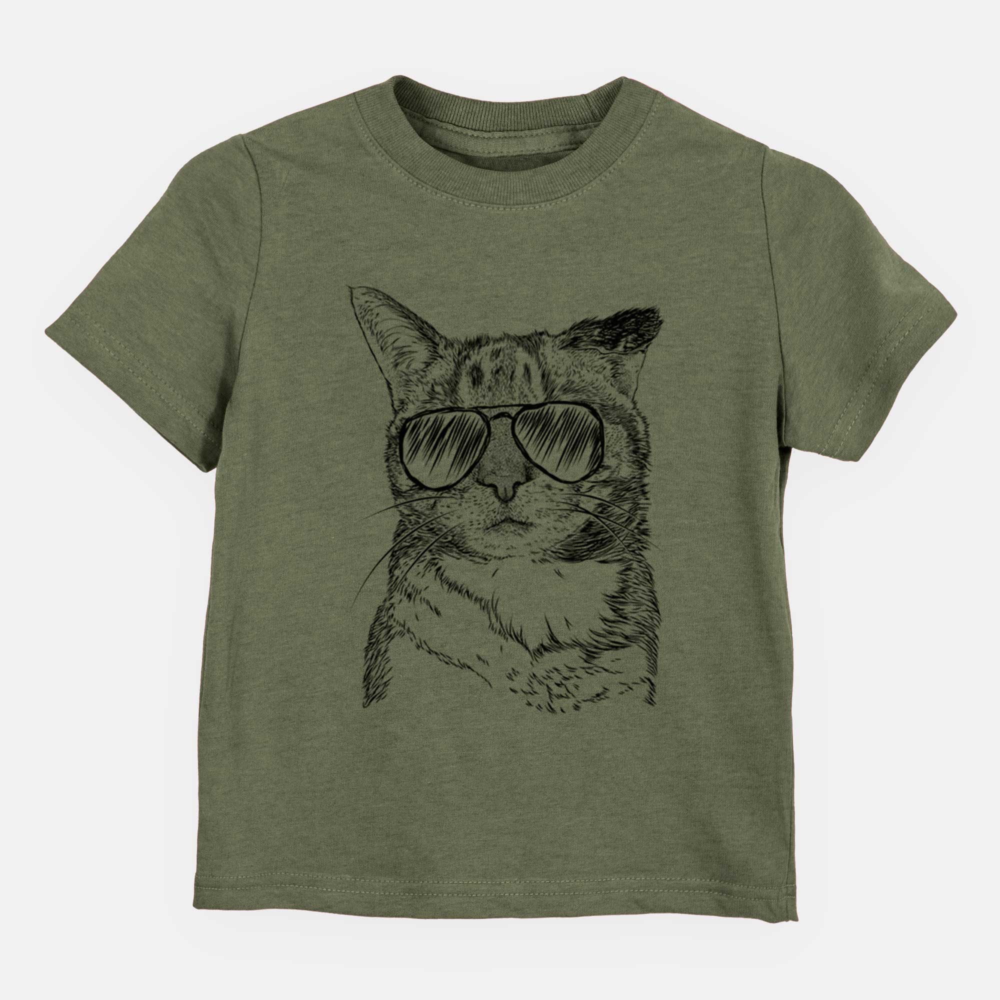 Aviator Eleanor the Domestic Shorthair Cat - Kids/Youth/Toddler Shirt
