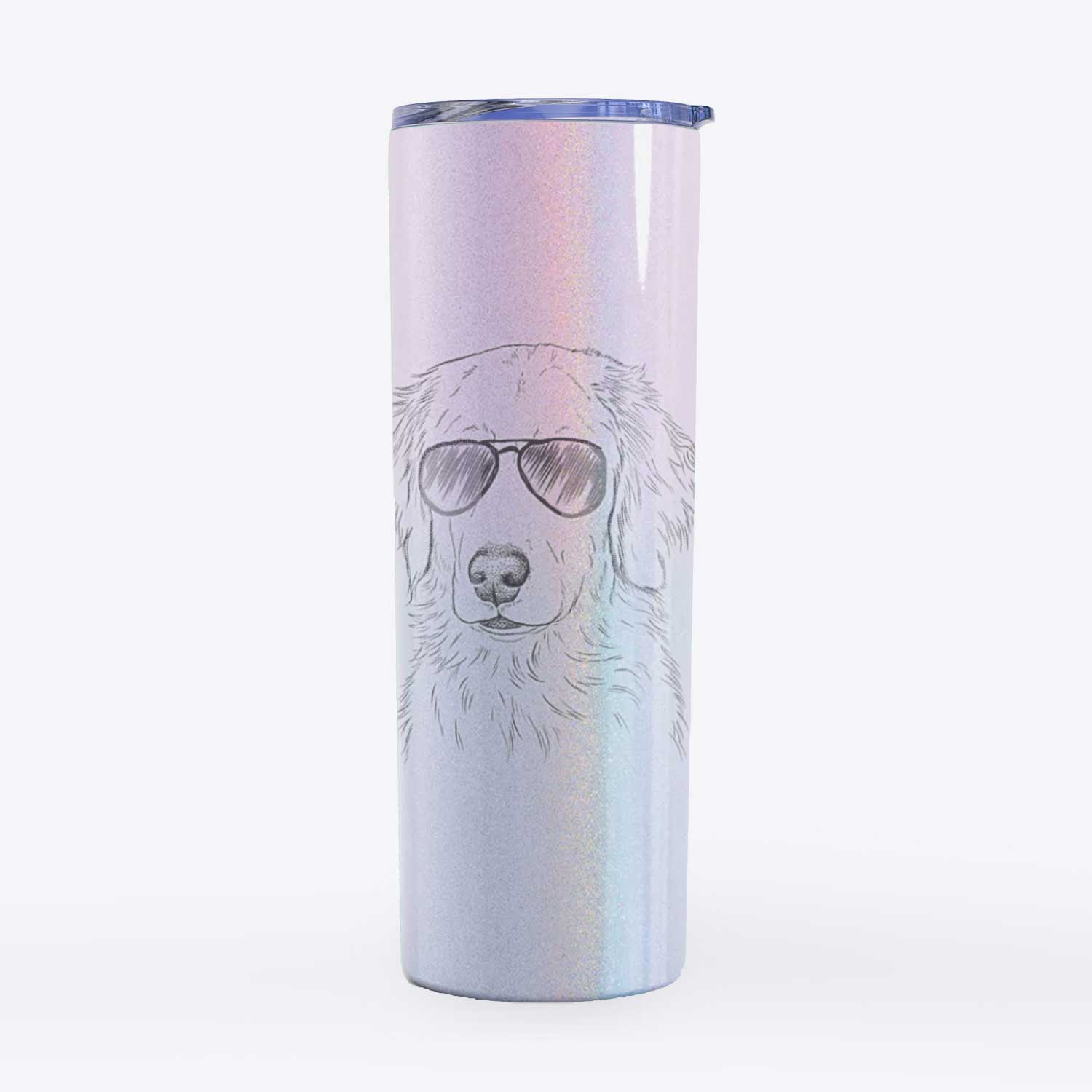 Eli the Golden Retriever - 20oz Skinny Tumbler