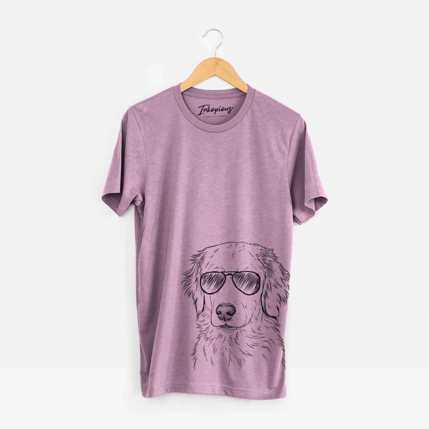 Aviator Eli the Golden Retriever - Unisex Crewneck