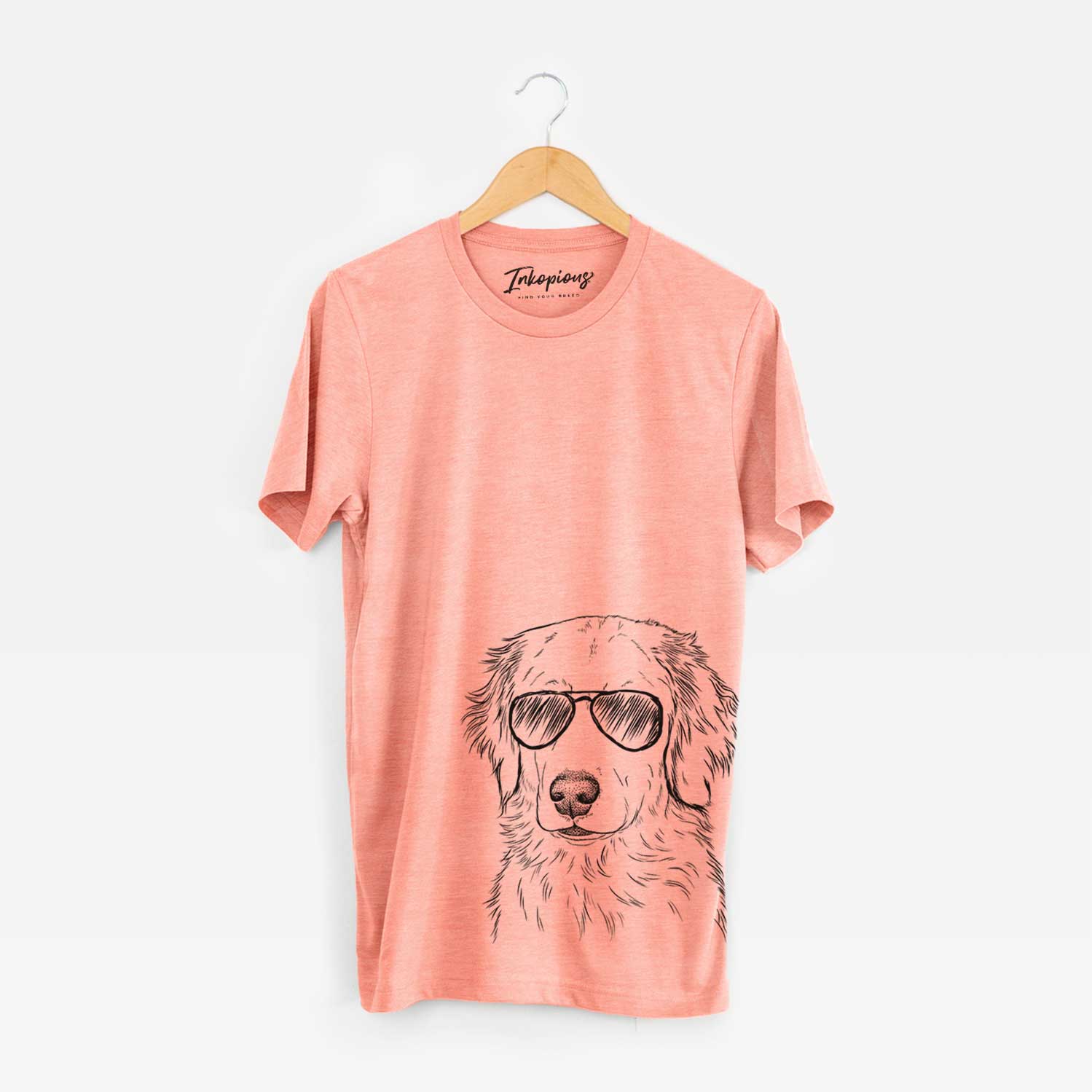 Aviator Eli the Golden Retriever - Unisex Crewneck