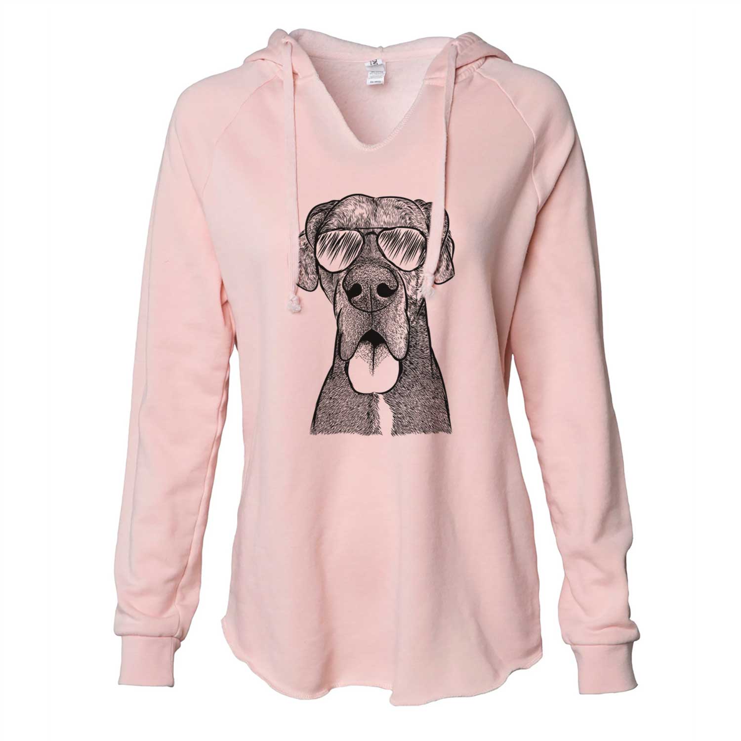 Eli the Great Dane - Cali Wave Hooded Sweatshirt