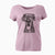 Aviator Eli the Great Dane - Women's V-neck Shirt