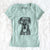 Aviator Eli the Great Dane - Women's V-neck Shirt