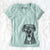 Aviator Eli the Great Dane - Women's V-neck Shirt