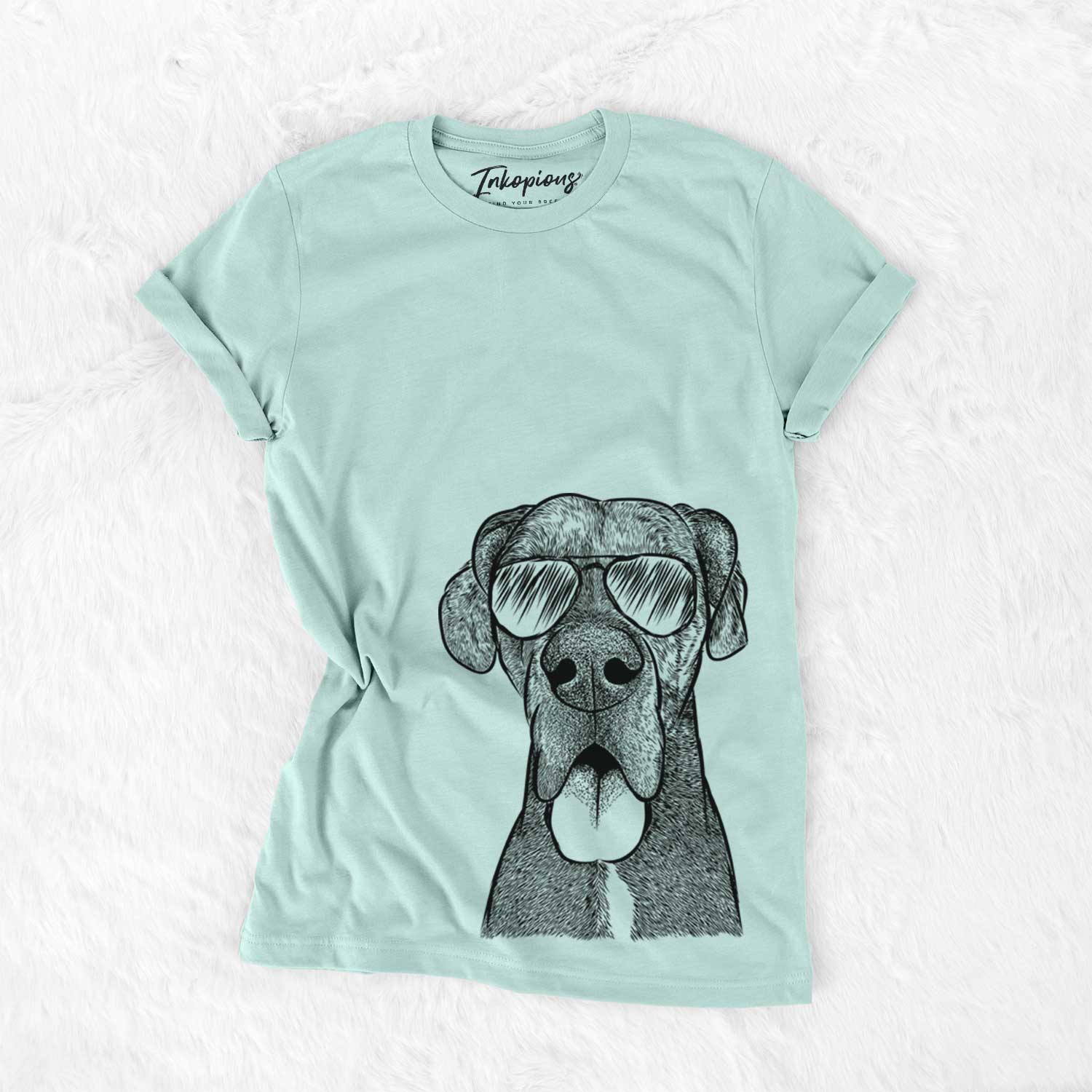 Aviator Eli the Great Dane - Unisex Crewneck