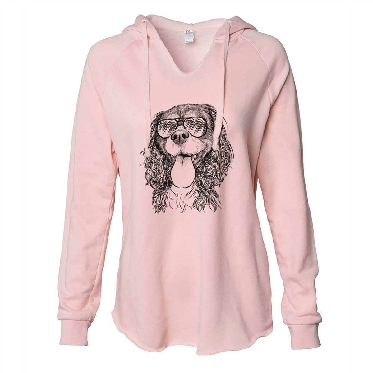 Elizabeth the Cavalier King Charles Spaniel - Cali Wave Hooded Sweatshirt