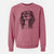 Aviator Elizabeth the Cavalier King Charles Spaniel - Unisex Pigment Dyed Crew Sweatshirt