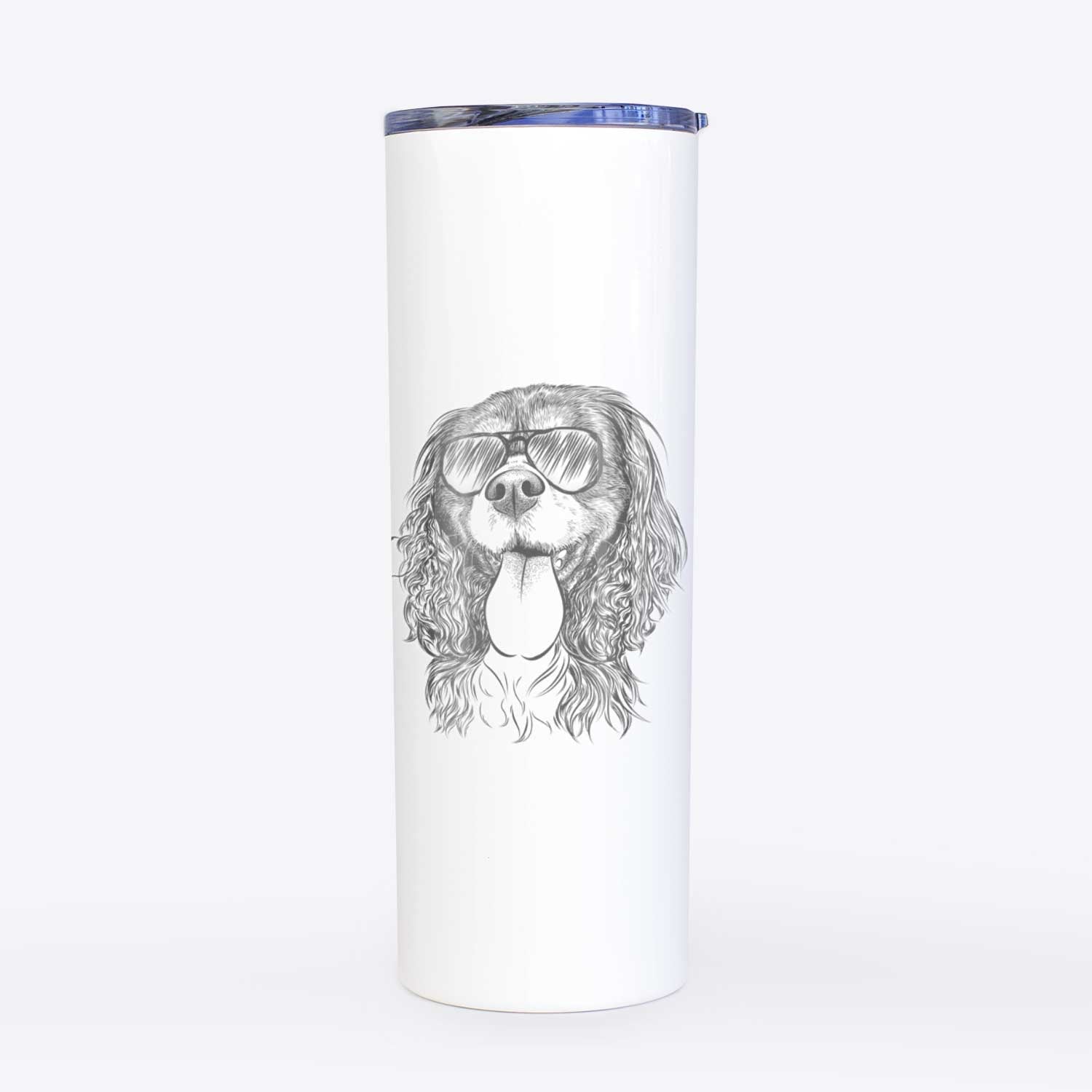 Elizabeth the Cavalier King Charles Spaniel - 20oz Skinny Tumbler