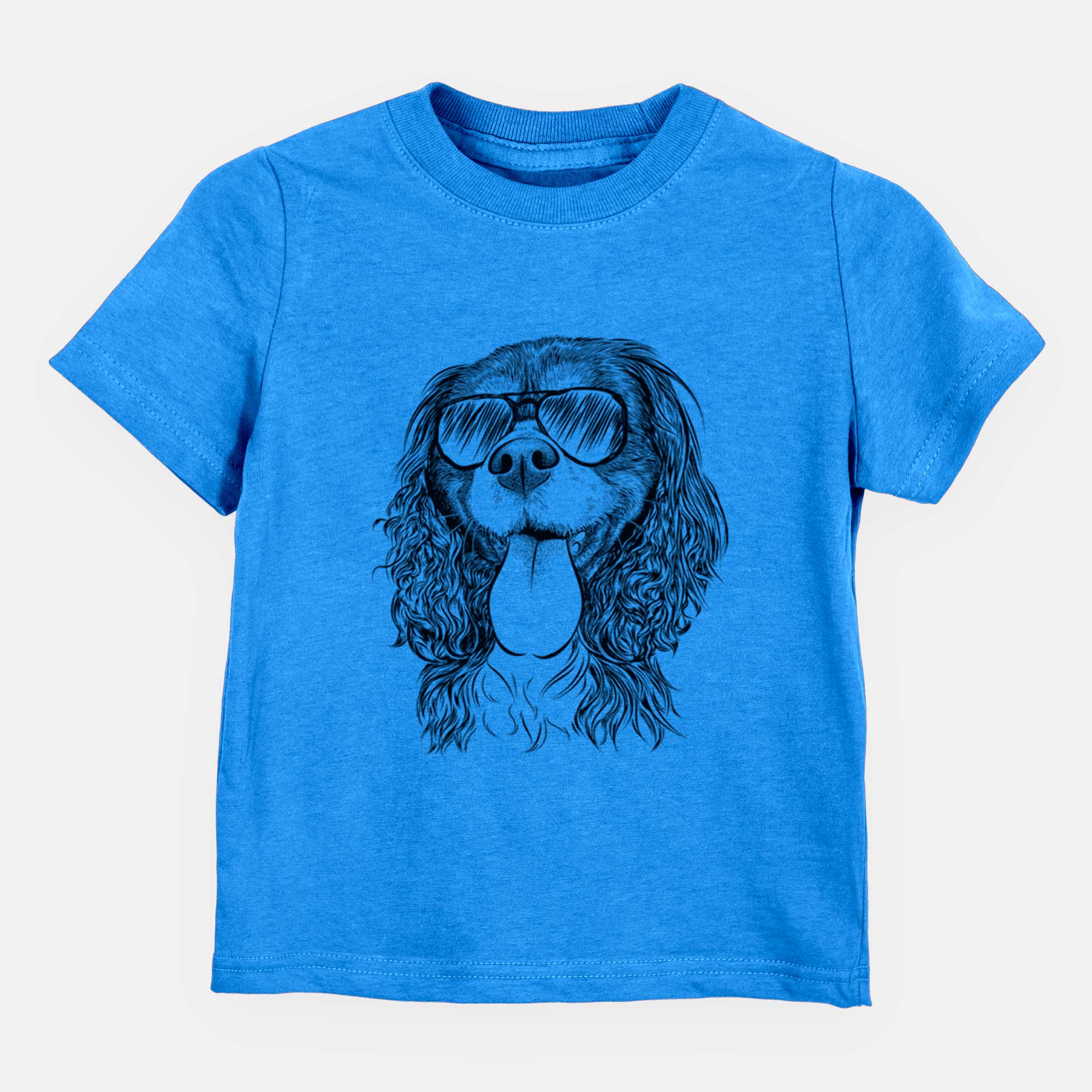 Aviator Elizabeth the Cavalier King Charles Spaniel - Kids/Youth/Toddler Shirt