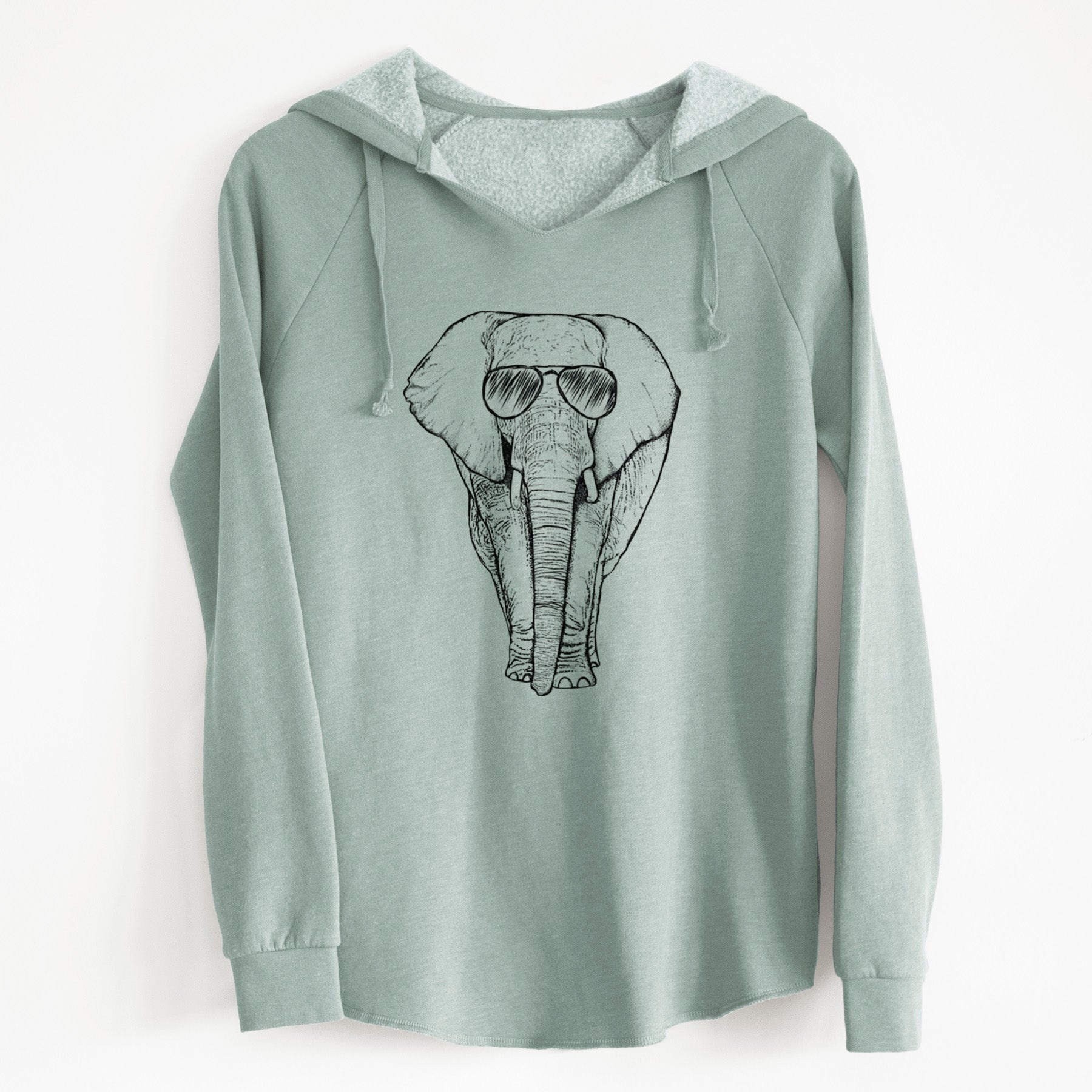 Aviator Ella the Elephant - Cali Wave Hooded Sweatshirt