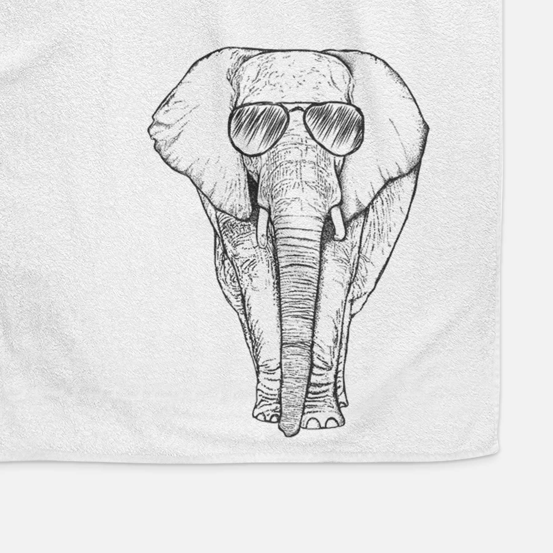 Ella the Elephant Decorative Hand Towel