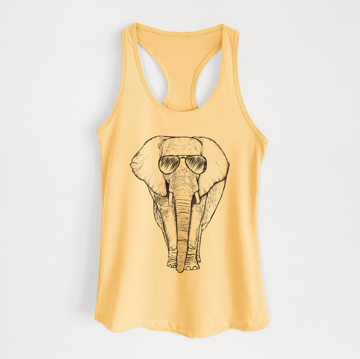 Ella the Elephant - Women's Racerback Tanktop