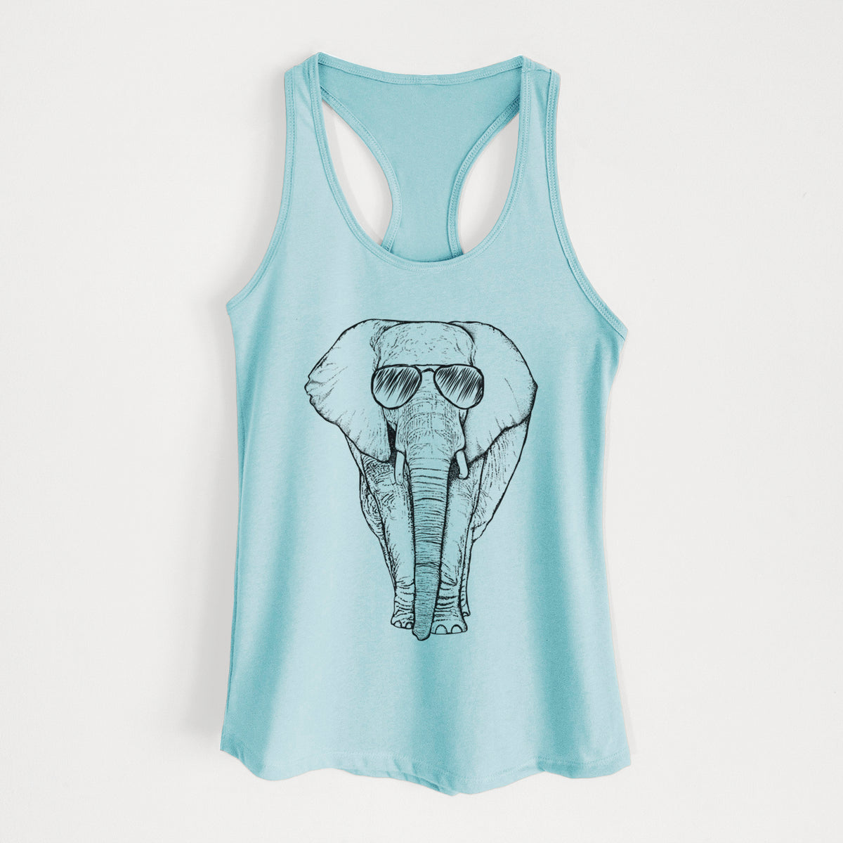 Ella the Elephant - Women's Racerback Tanktop