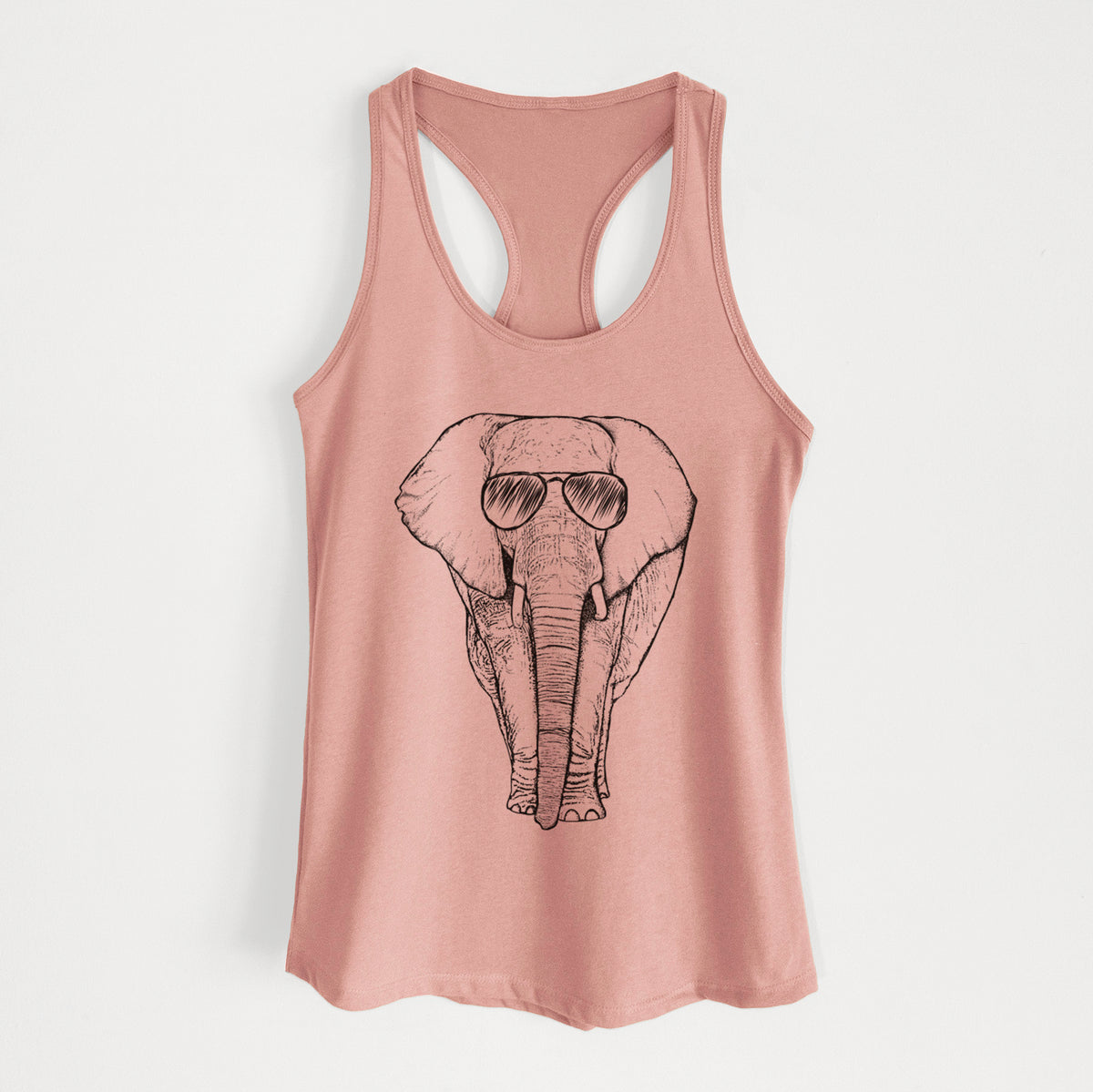 Ella the Elephant - Women's Racerback Tanktop