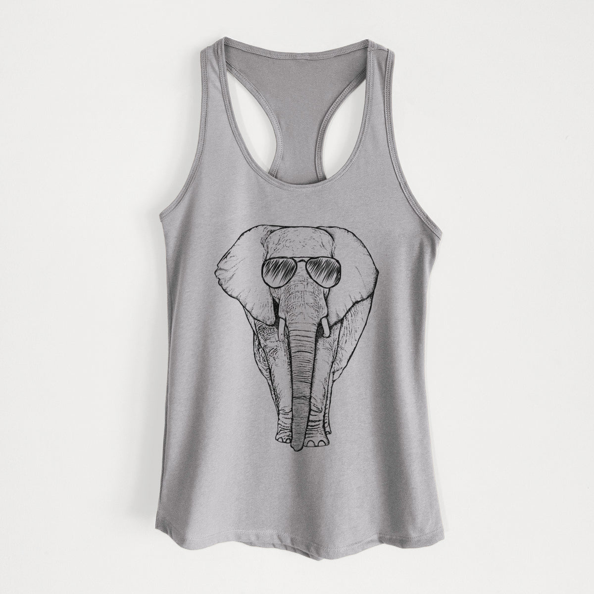 Ella the Elephant - Women's Racerback Tanktop
