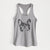 Ella the French Bulldog - Women's Racerback Tanktop