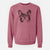 Aviator Ella the French Bulldog - Unisex Pigment Dyed Crew Sweatshirt