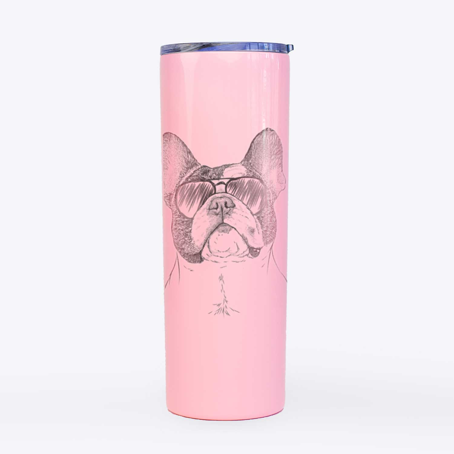 Ella the French Bulldog - 20oz Skinny Tumbler