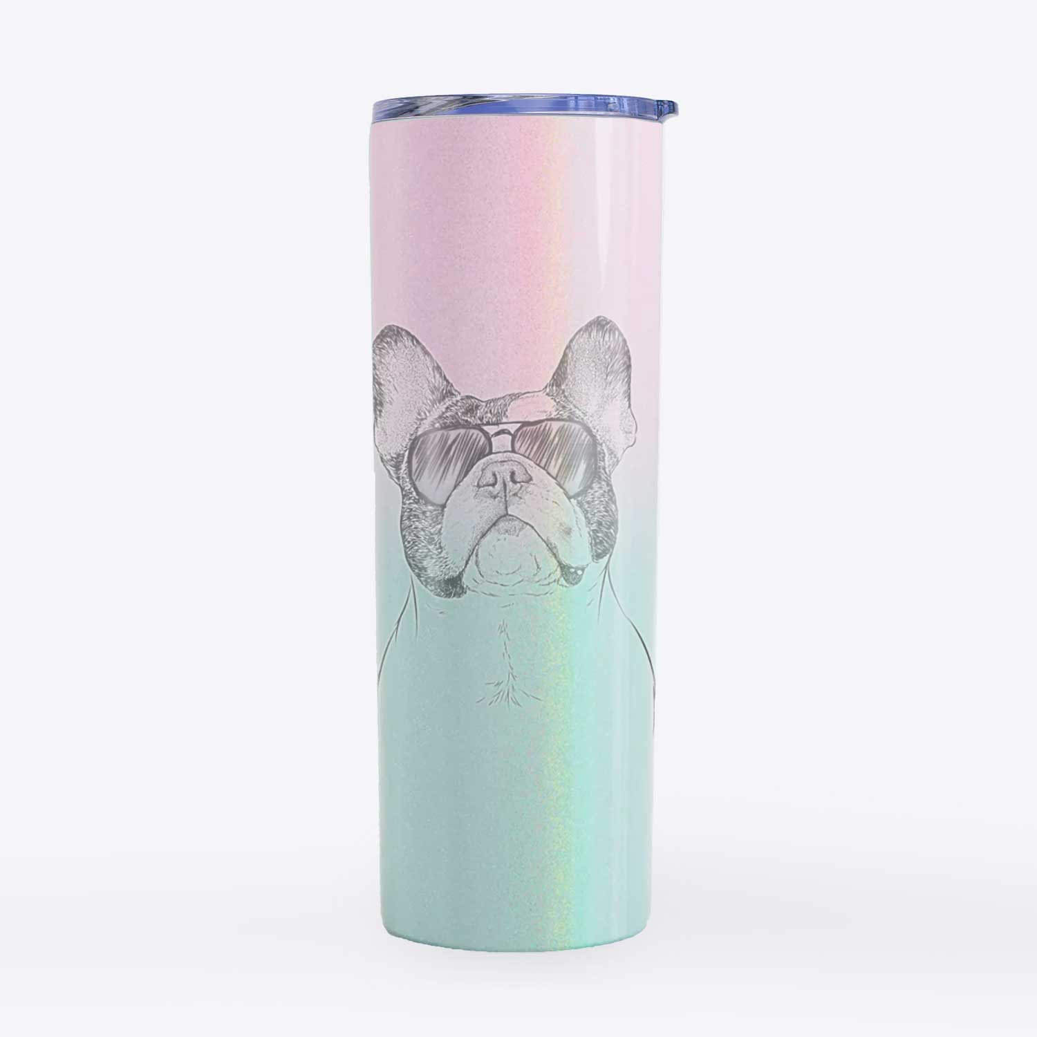 Ella the French Bulldog - 20oz Skinny Tumbler