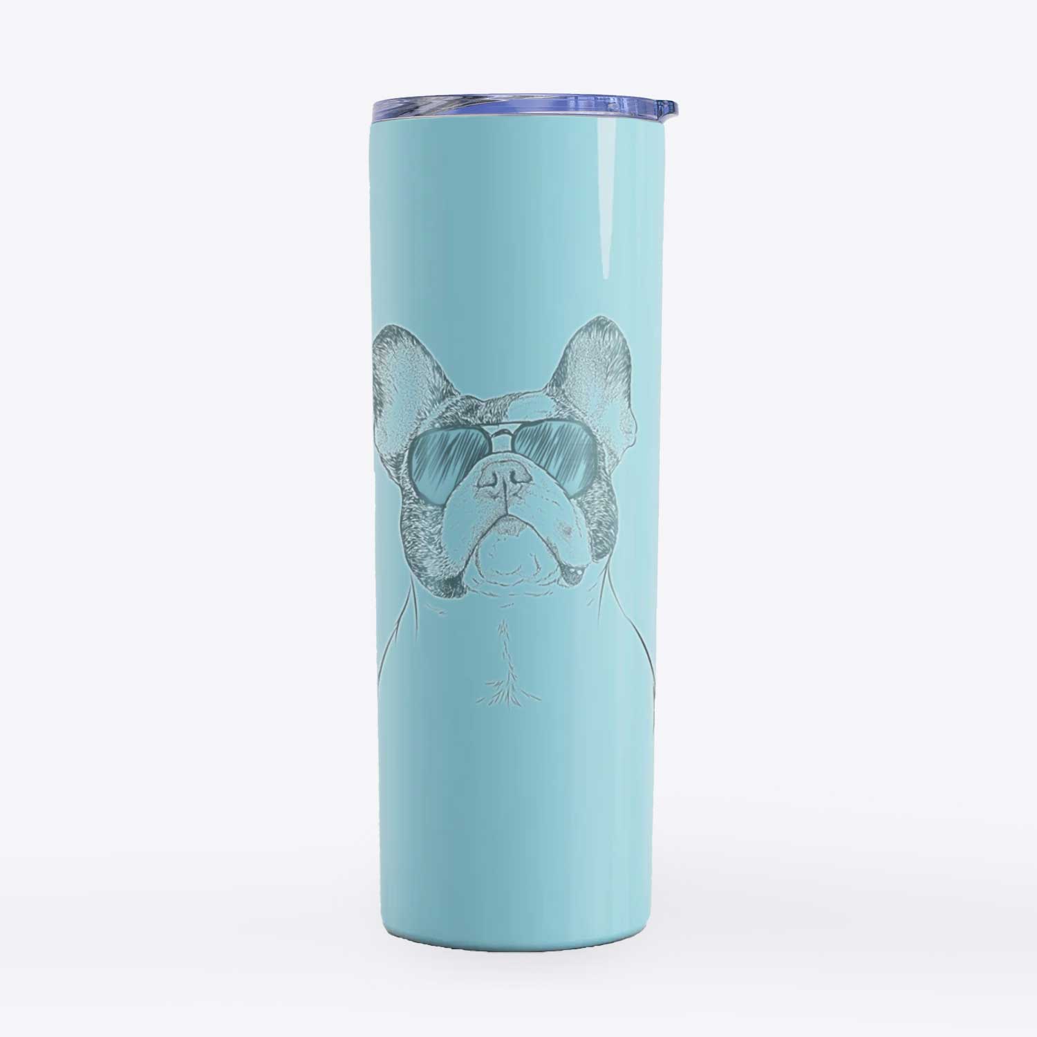 Ella the French Bulldog - 20oz Skinny Tumbler