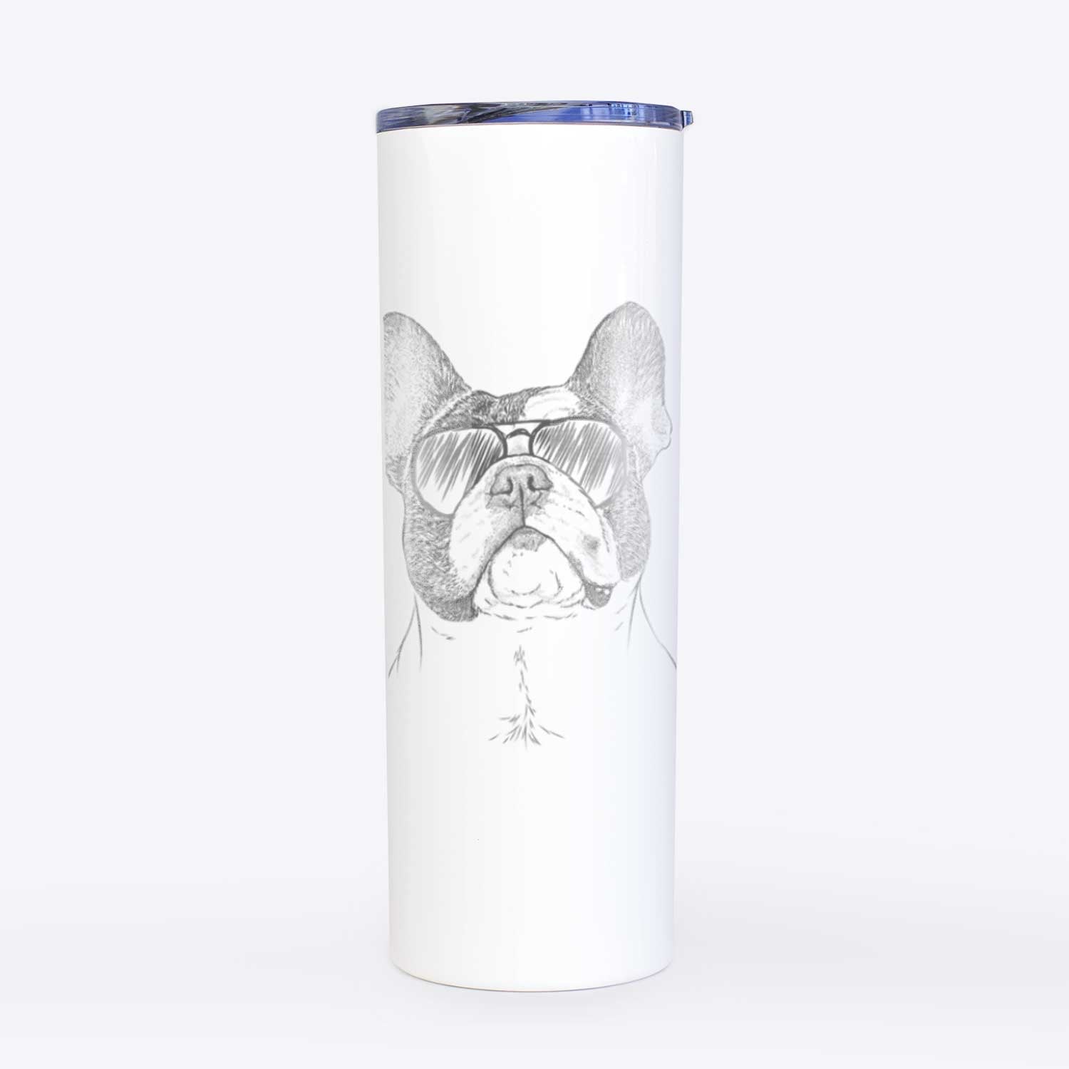 Ella the French Bulldog - 20oz Skinny Tumbler