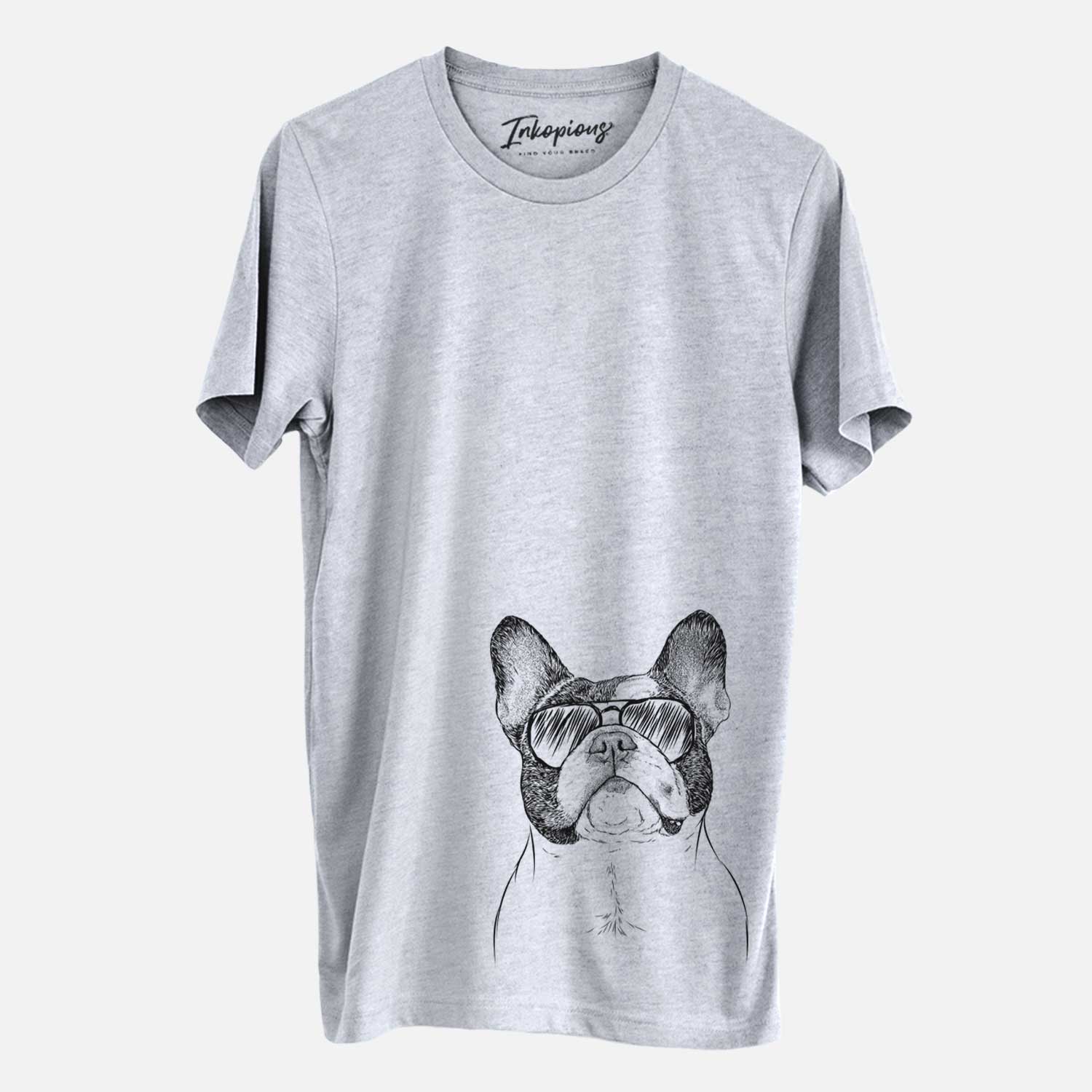 Aviator Ella the French Bulldog - Unisex Crewneck