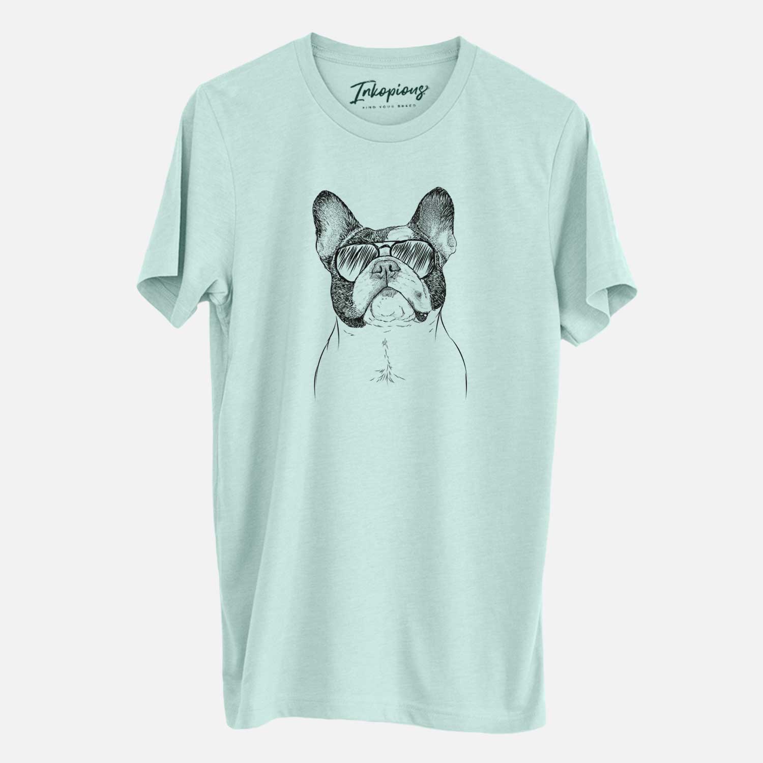 Aviator Ella the French Bulldog - Unisex Crewneck