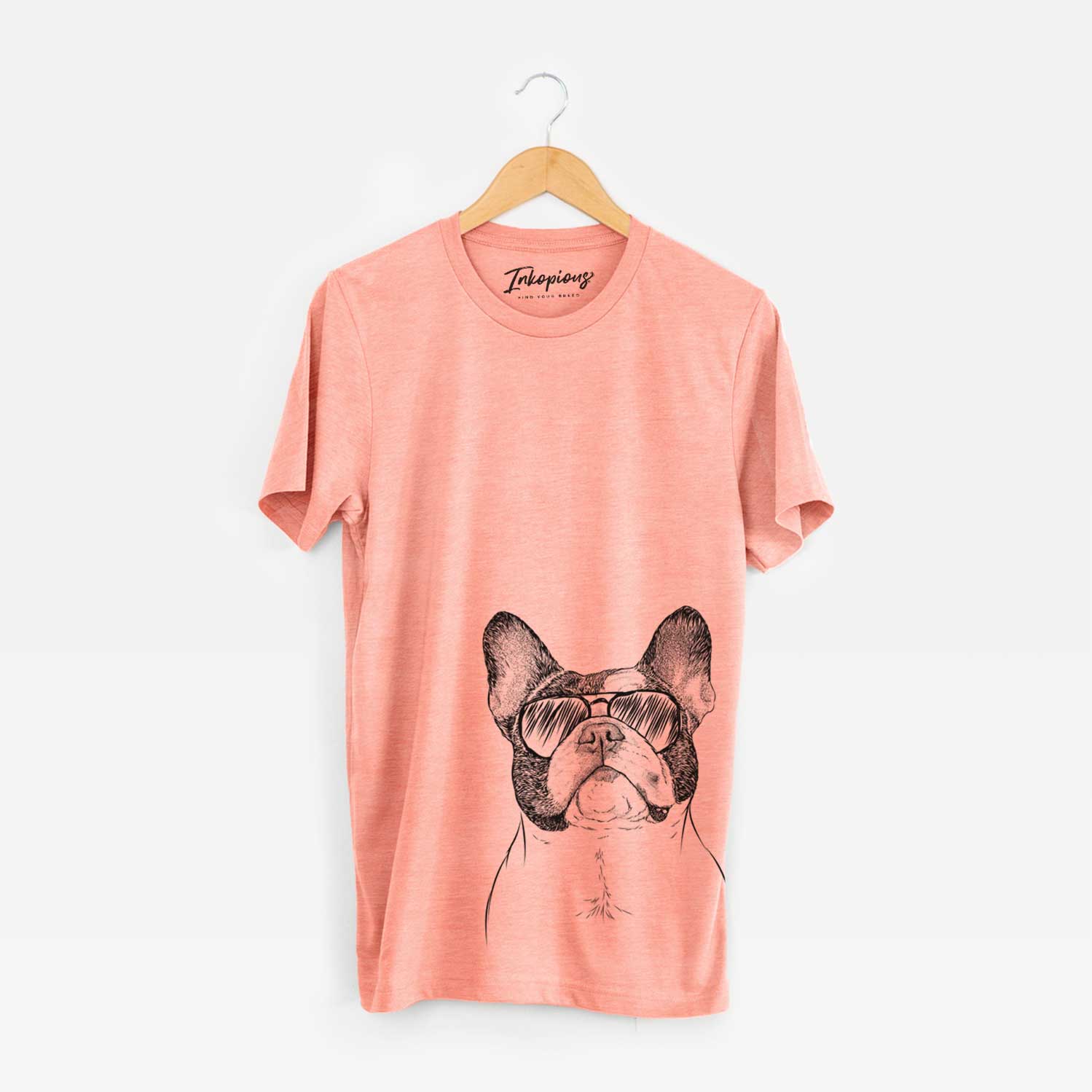 Aviator Ella the French Bulldog - Unisex Crewneck