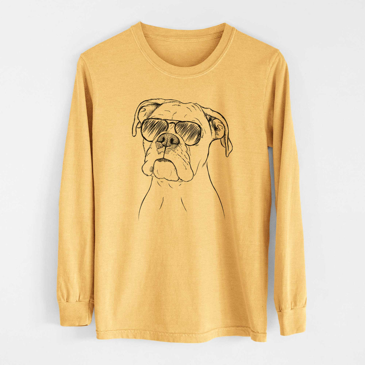 Aviators Ellie the Boxer - Heavyweight 100% Cotton Long Sleeve
