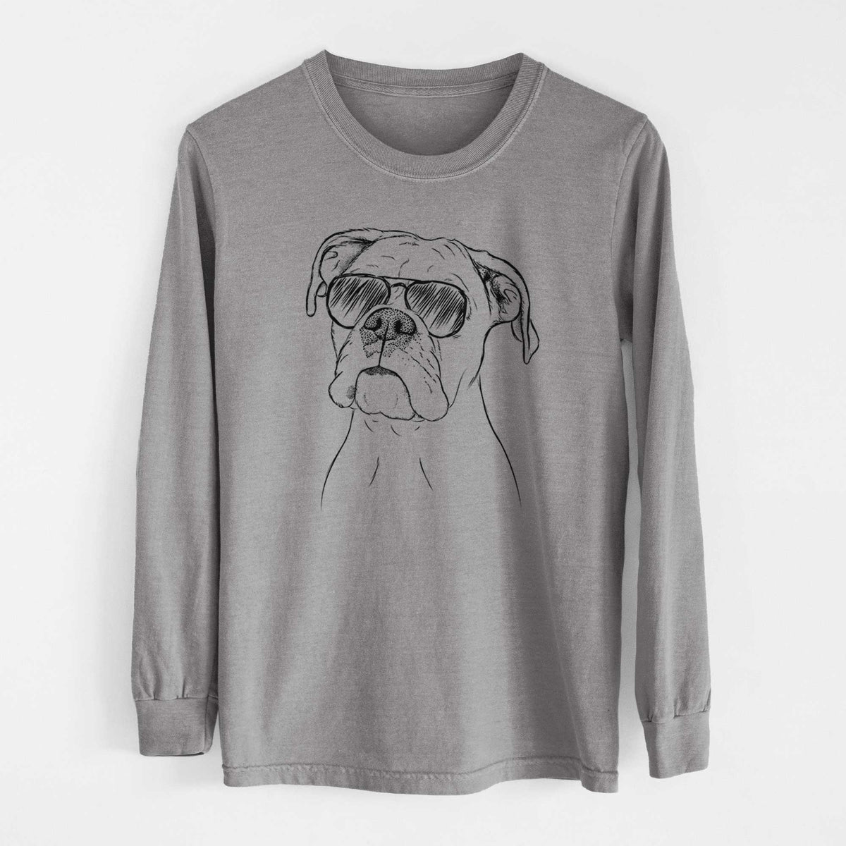 Aviators Ellie the Boxer - Heavyweight 100% Cotton Long Sleeve