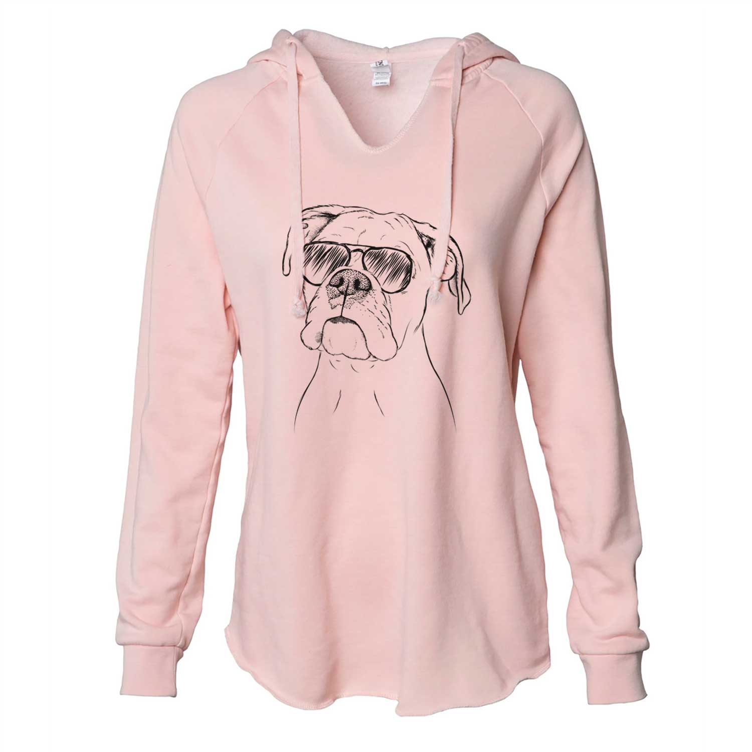 Ellie the Boxer - Cali Wave Hooded Sweatshirt