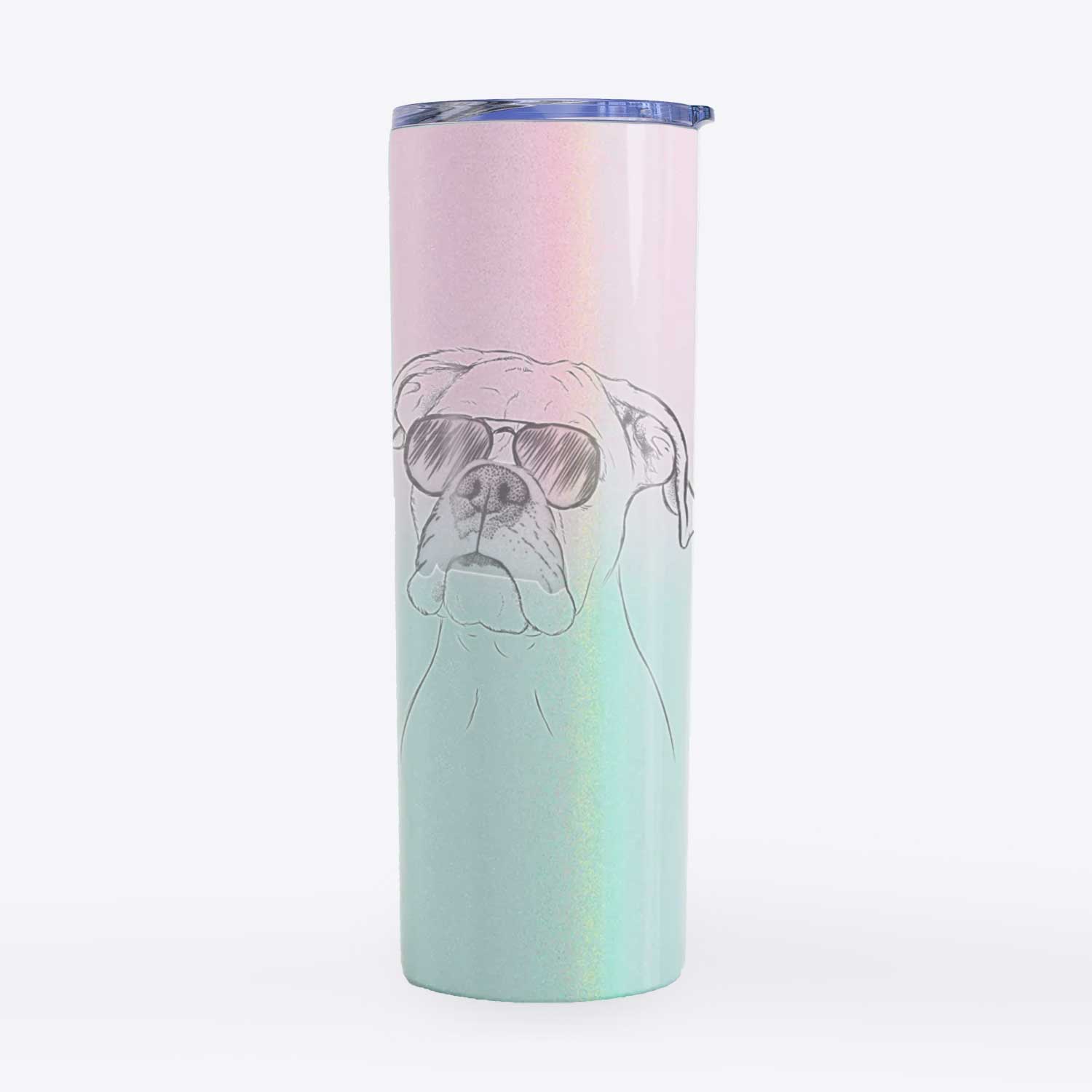 Ellie the Boxer - 20oz Skinny Tumbler