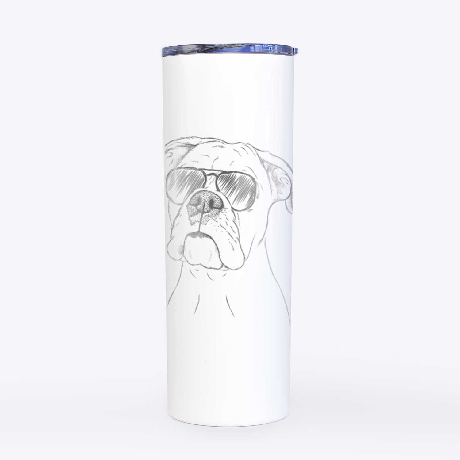 Ellie the Boxer - 20oz Skinny Tumbler