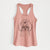 Ellie the Maltese - Women's Racerback Tanktop