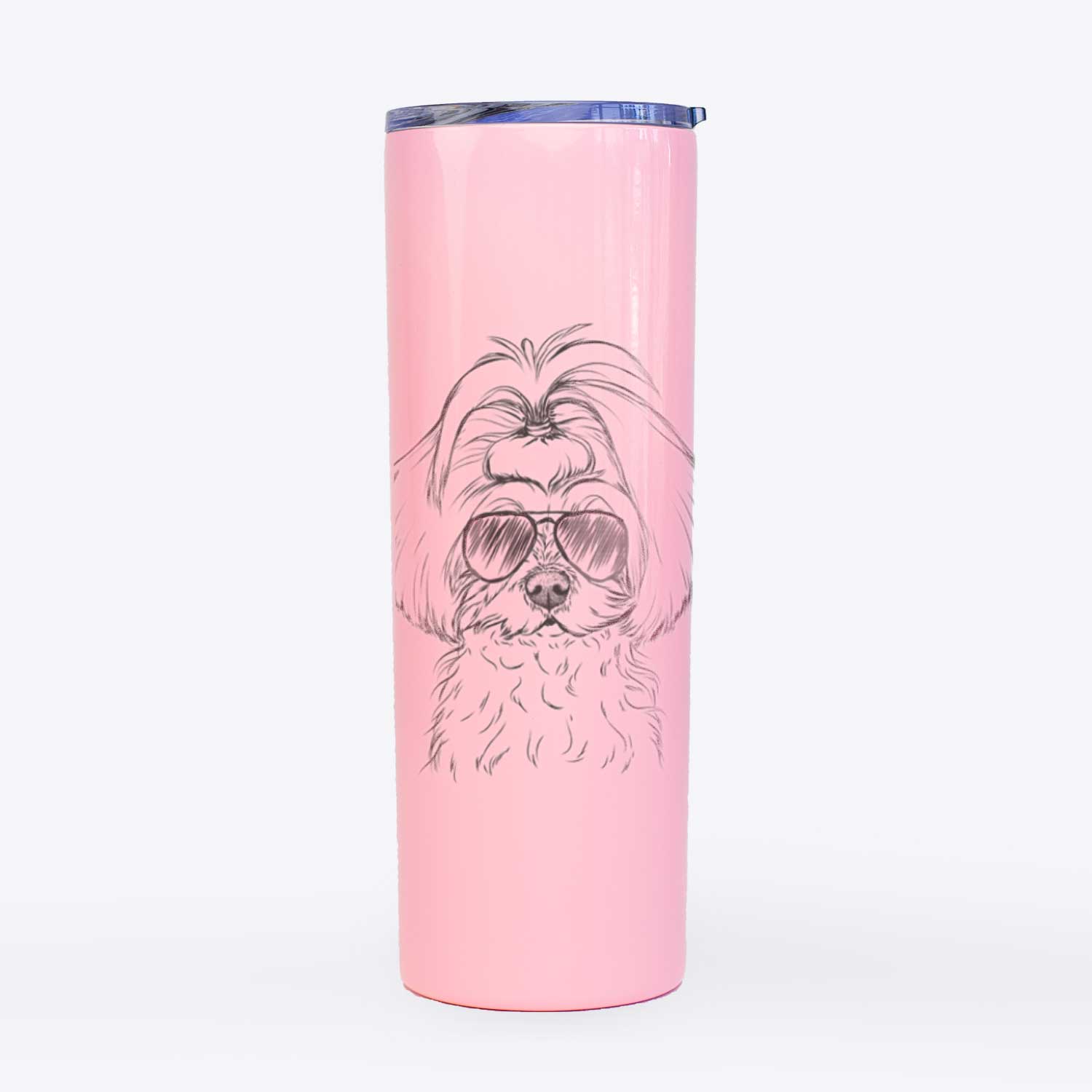 Ellie the Maltese - 20oz Skinny Tumbler