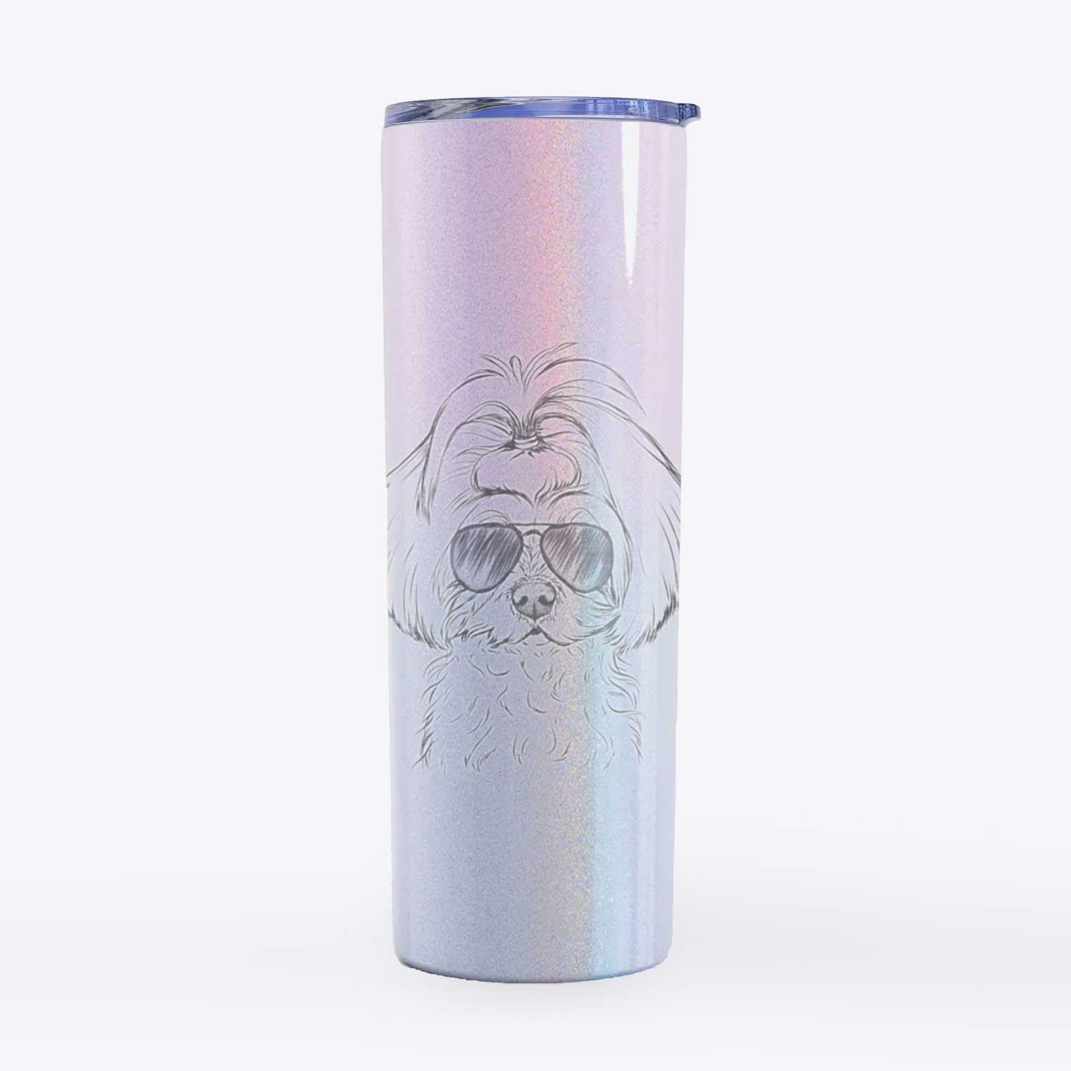 Ellie the Maltese - 20oz Skinny Tumbler