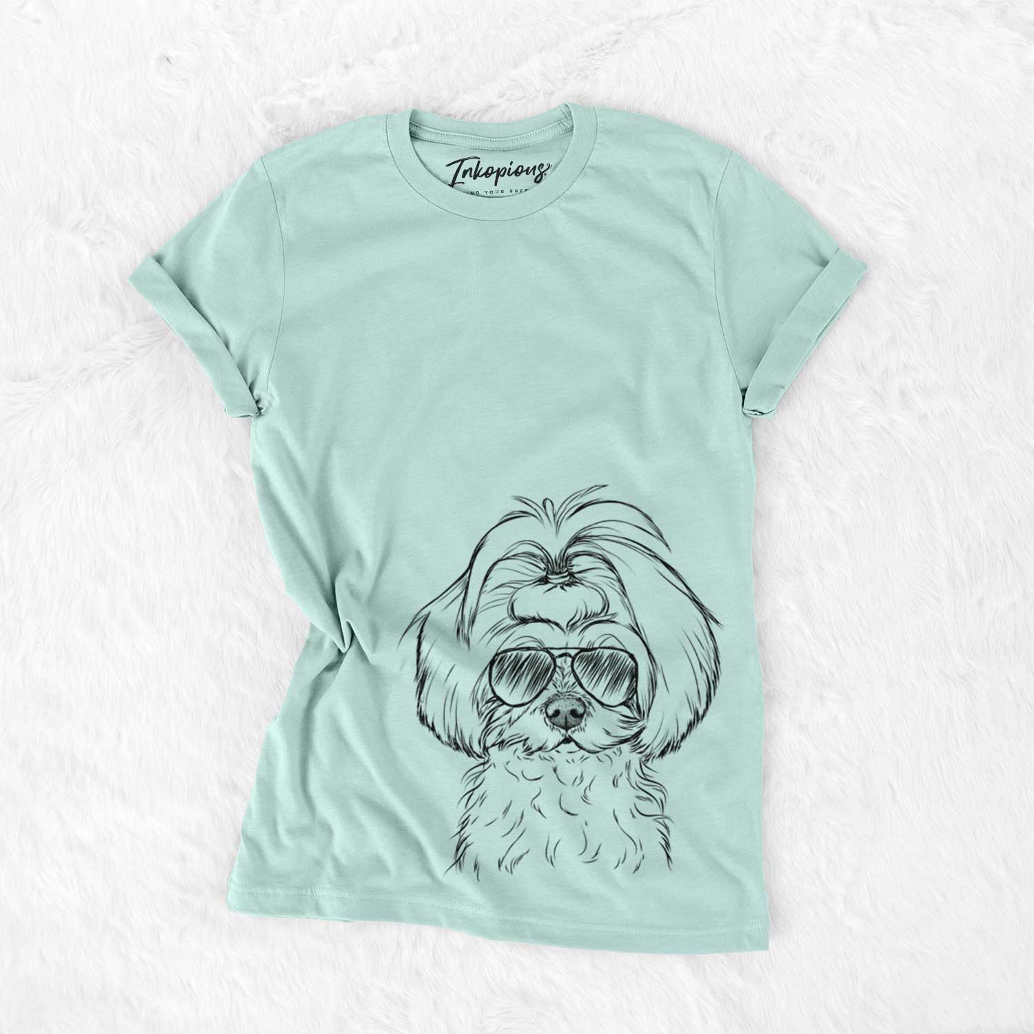 Aviator Ellie the Maltese - Unisex Crewneck
