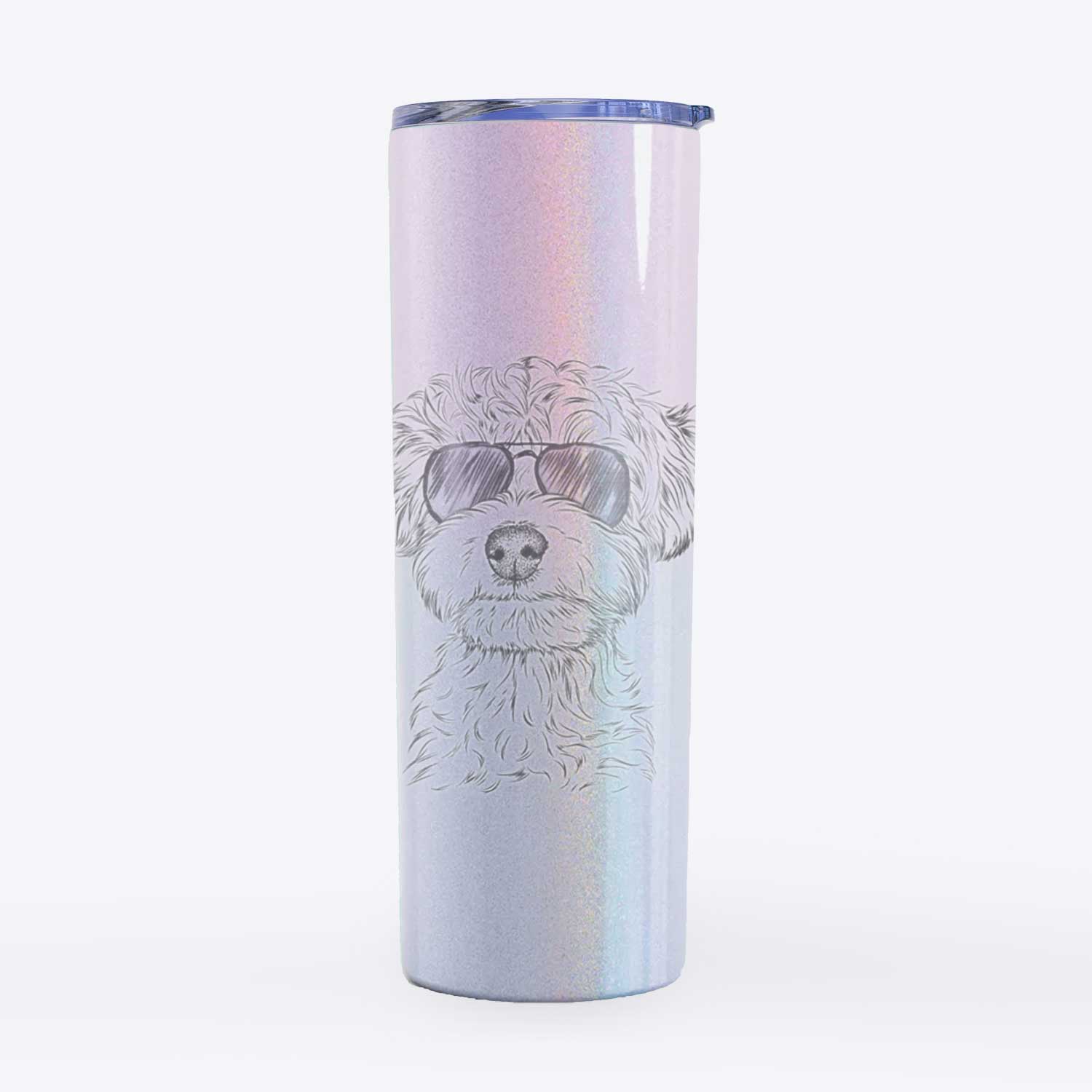 Elliott the Yorkiepoo - 20oz Skinny Tumbler