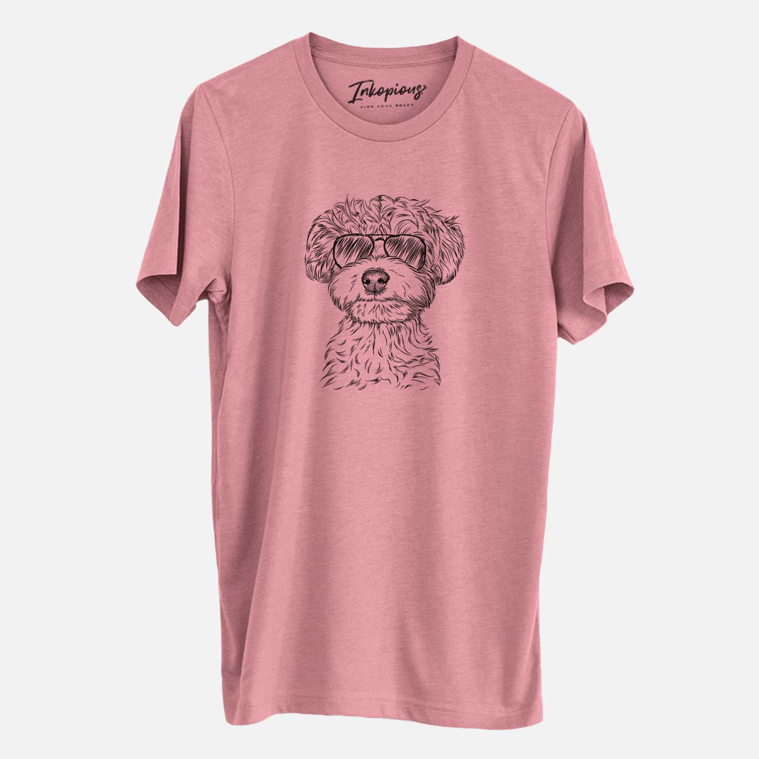 Aviator Elliott the Yorkiepoo - Unisex Crewneck