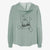 Eloise the Mixed Breed - Women's Cali Wave Zip-Up Sweatshirt