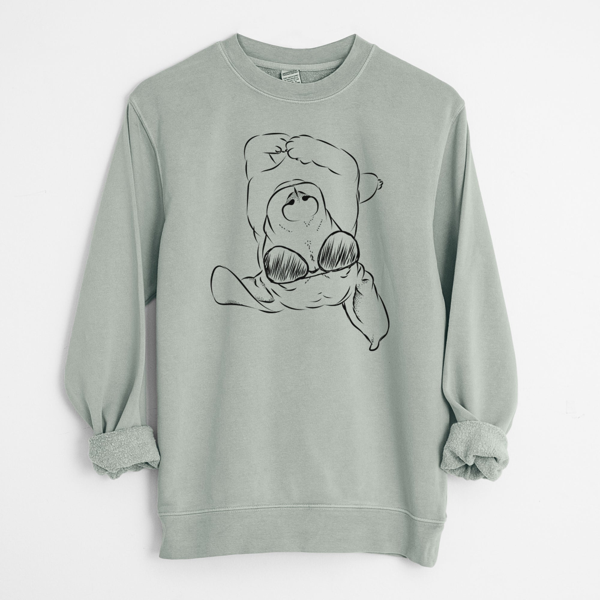 Aviator Eloise the Mixed Breed - Unisex Pigment Dyed Crew Sweatshirt