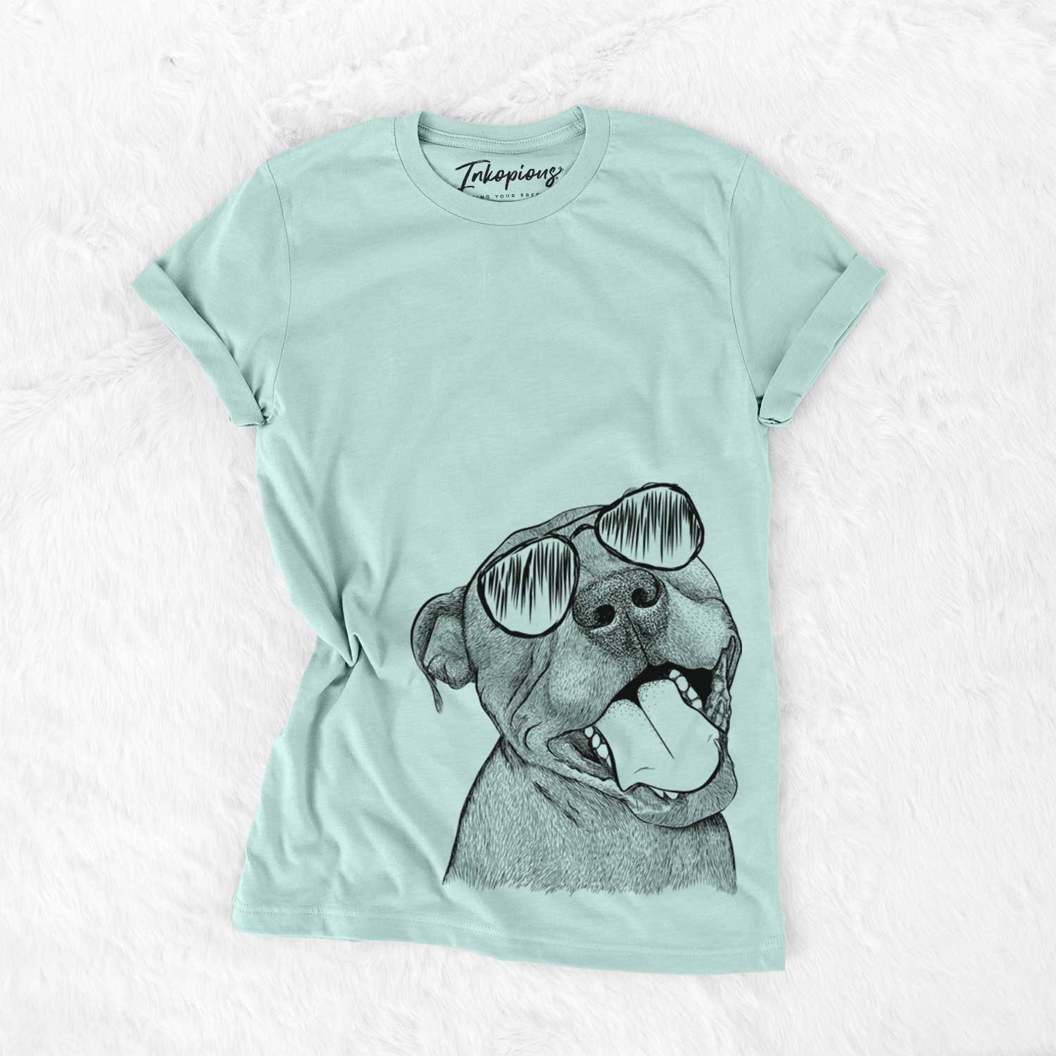 Aviator Eloise the Pitbull Mix - Unisex Crewneck