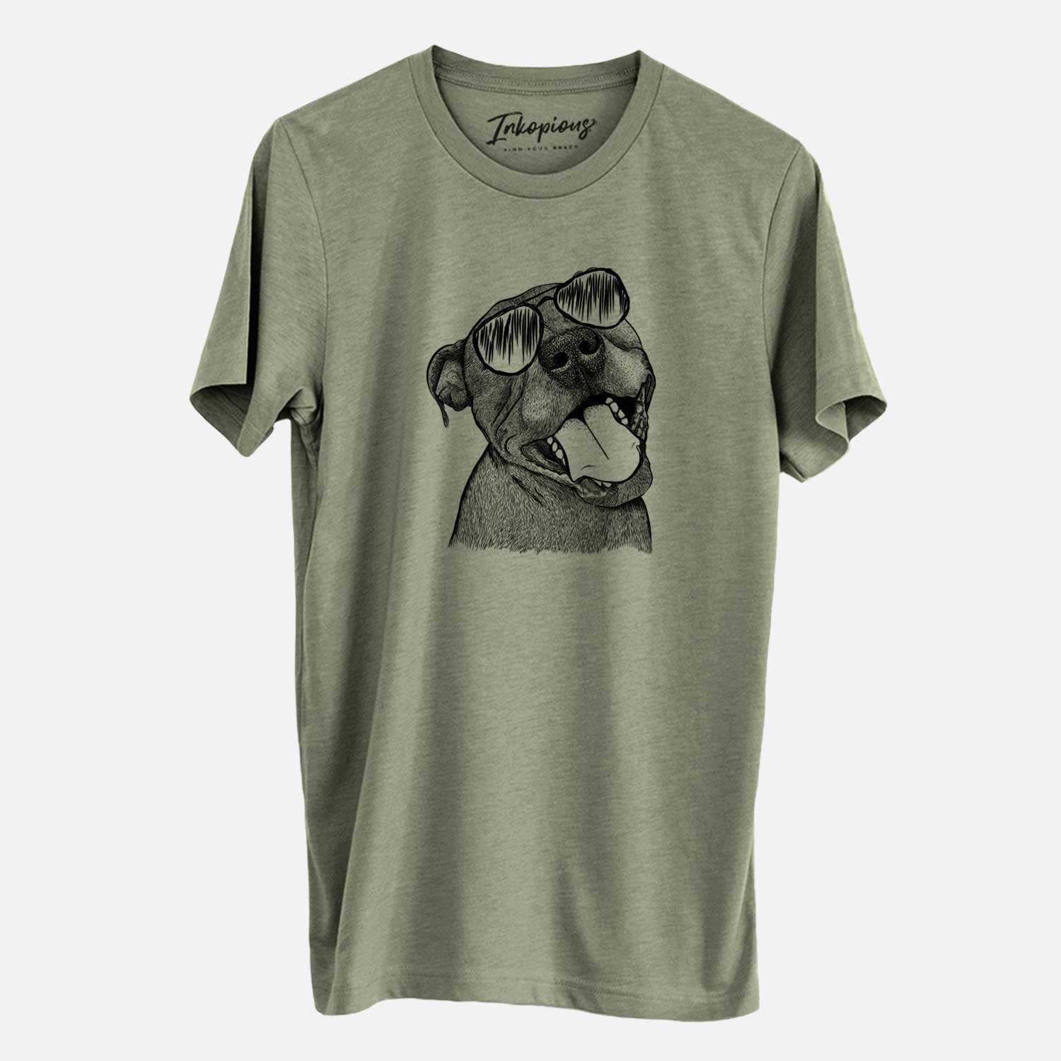 Aviator Eloise the Pitbull Mix - Unisex Crewneck