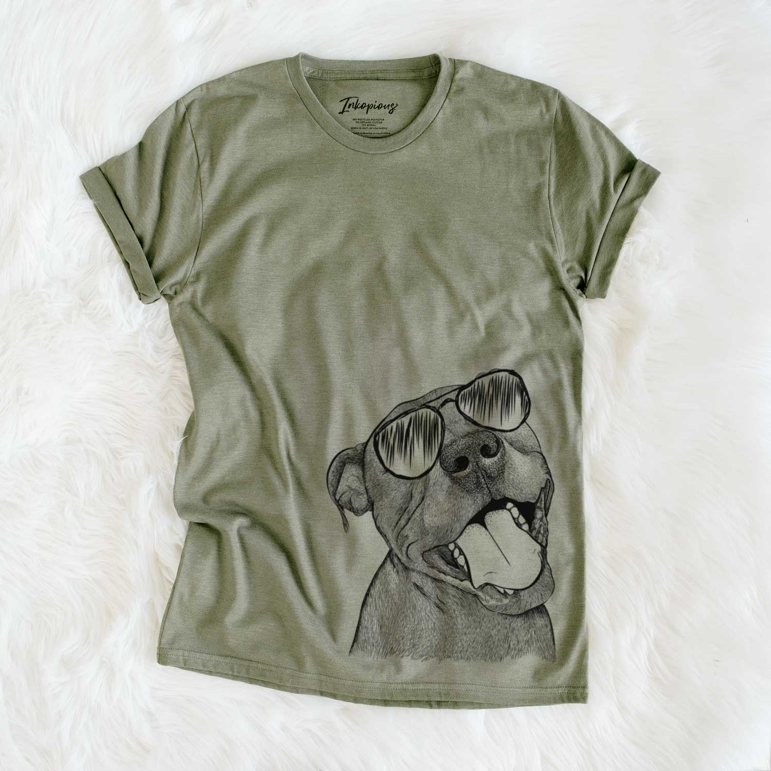 Aviator Eloise the Pitbull Mix - Unisex Crewneck