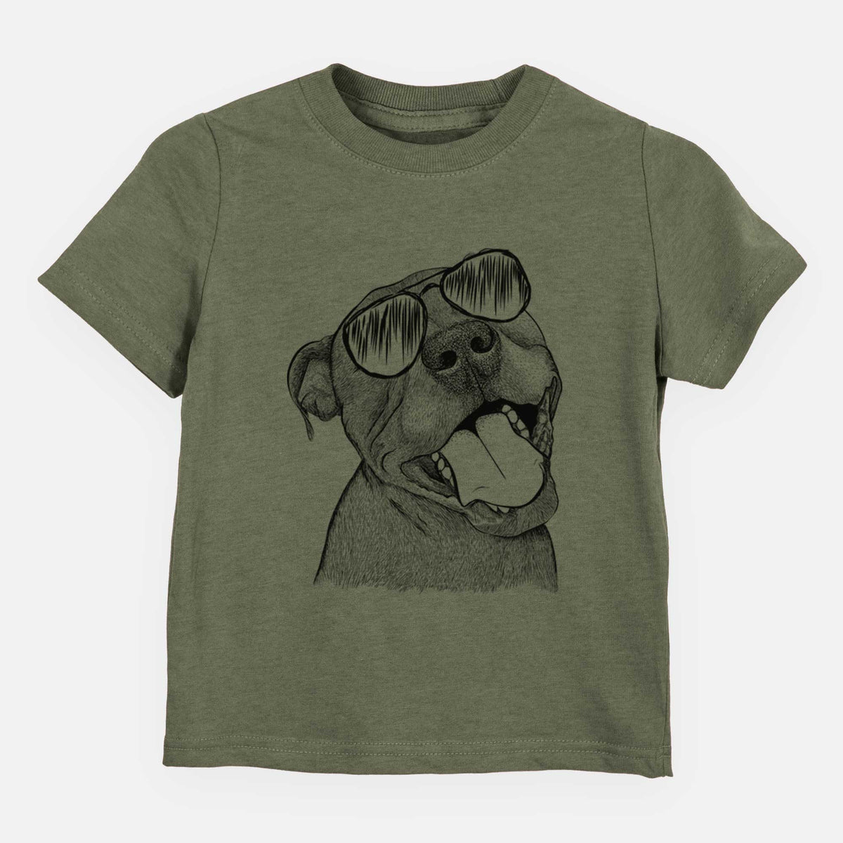 Aviator Eloise the Pitbull Mix - Kids/Youth/Toddler Shirt