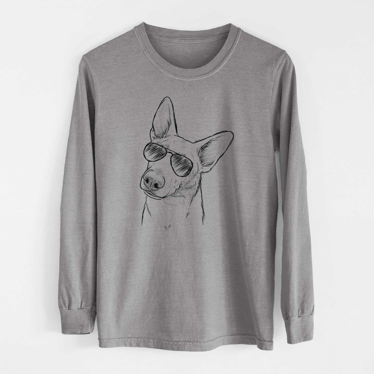 Aviators Elsa the German Shepherd - Heavyweight 100% Cotton Long Sleeve