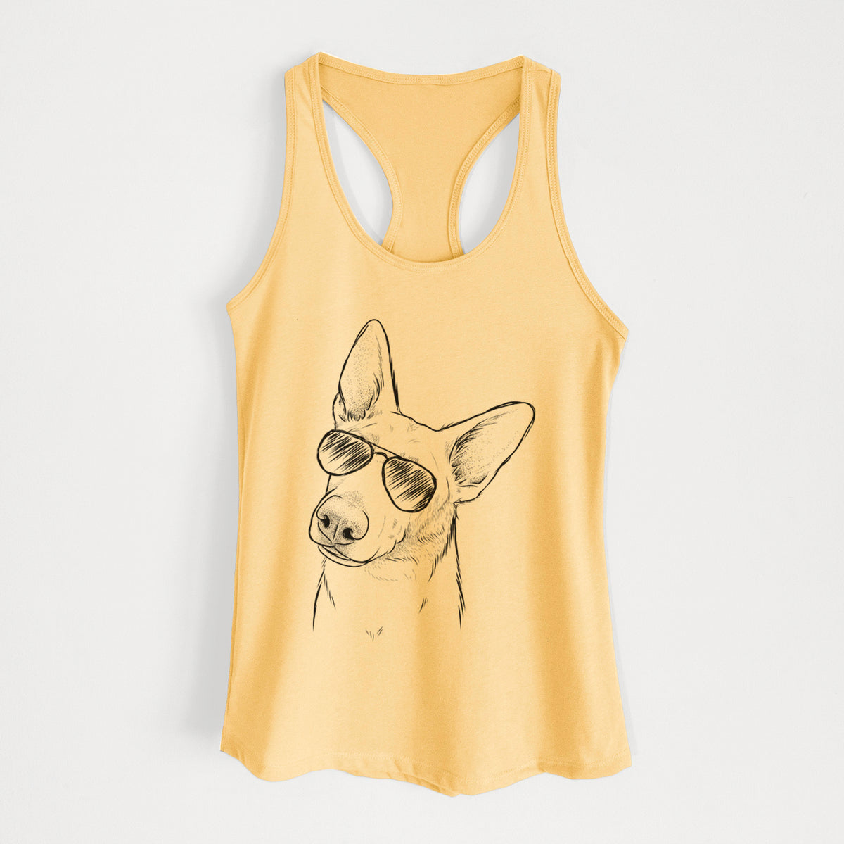 Elsa the German Shepherd - Women's Racerback Tanktop