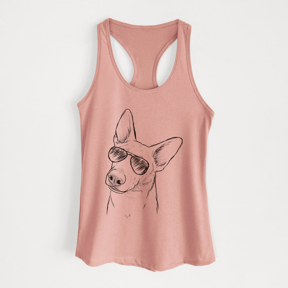 Elsa the German Shepherd - Women's Racerback Tanktop